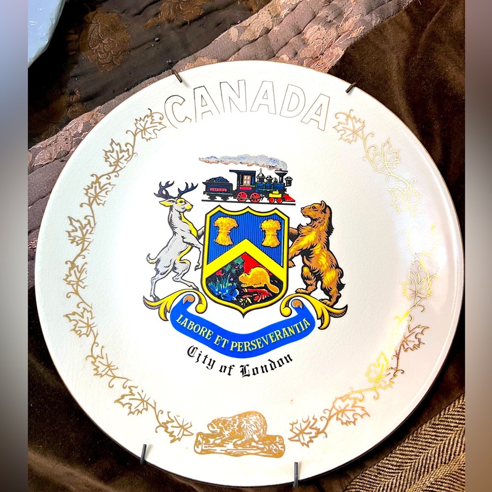 Vintage plate